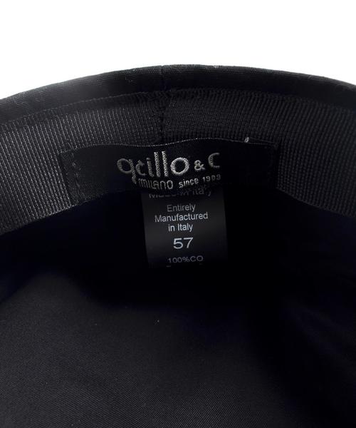 SHIPS（シップス）の「grillo:コットンマリンキャップ◇（キャップ・レディース・ベージュ/ブラック・ONE SIZE）」の5枚目の写真