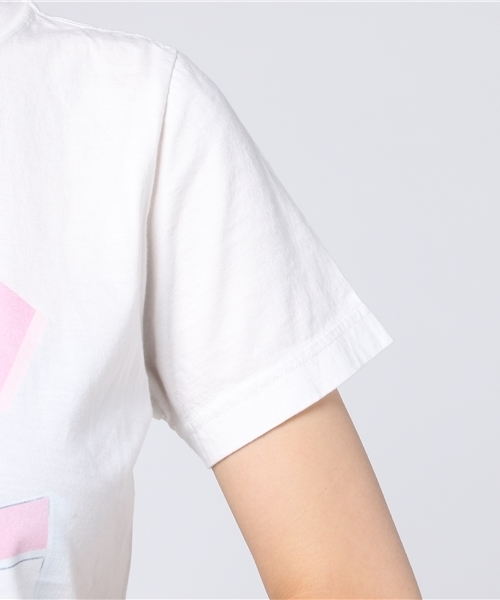 Candy Stripper(キャンディストリッパー)の「CANDY MOTEL TEE(Tシャツ/カットソー・レディース・オフホワイト/チャコールグレー/ライトブルー/ラベンダー・3/2/1)」の9枚目の写真