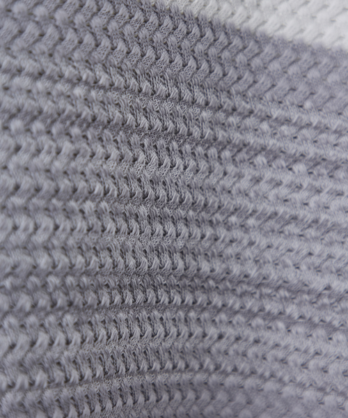 STUDIOUS（ステュディオス）の「バスケットボーダーニットTシャツ （ニット/セーター・メンズ・ブラック/グリーン・2/1）」の7枚目の写真