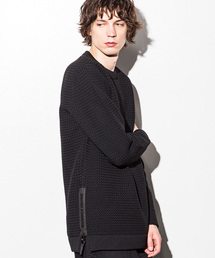 NUMBER (N)INE DENIM | NUMBER (N)INE DENIM(ナンバーナインデニム)サイドZIPロングニットブルオーバー(ニット/セーター)