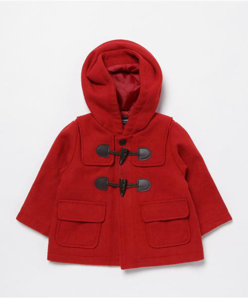 COMME CA ISM（コムサイズム）の「ダッフルコート（ダッフルコート・キッズ・キャメル/レッド/カーキ/ネイビー・90cm/80ｃｍ）」の4枚目の写真