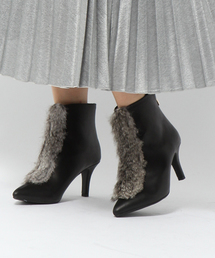 laboratory work | ファーポイントショートブーツ(ブーツ)