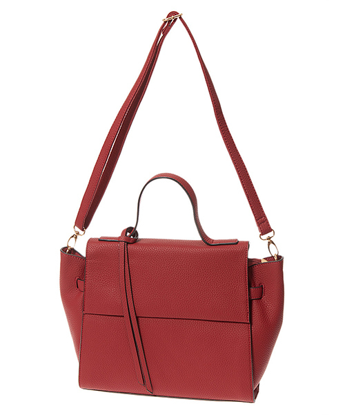 Edit Sheen（エディットシーン）の「スクエアフラップハンドバッグ（ハンドバッグ・レディース・ブラック/ブラウン/グレー/レッド/キャメル・FREE）」の13枚目の写真