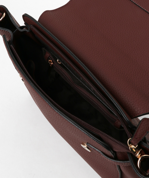 Edit Sheen（エディットシーン）の「スクエアフラップハンドバッグ（ハンドバッグ・レディース・ブラック/ブラウン/グレー/レッド/キャメル・FREE）」の20枚目の写真