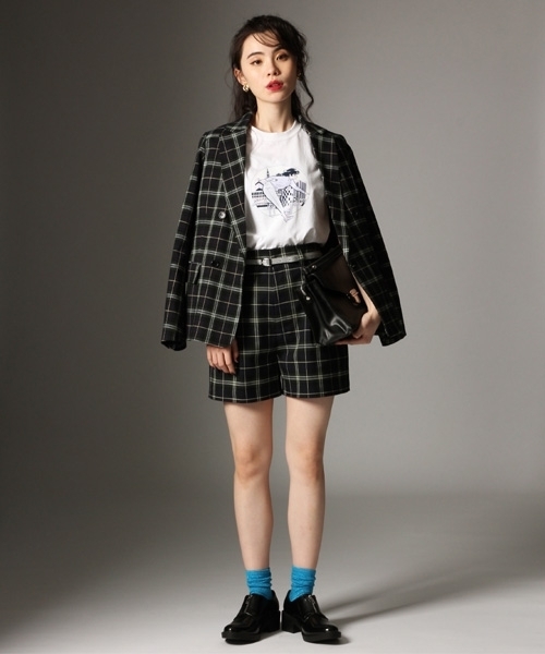 LOWRYS FARM（ローリーズファーム）の「イラストレーターT/SS　790698（Tシャツ/カットソー・レディース・その他1/ブルー系その他/ホワイト・SMALL/X-LARGE）」の20枚目の写真