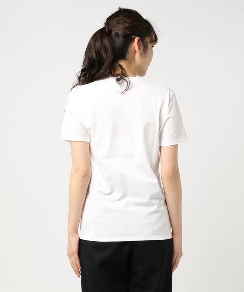 LOWRYS FARM（ローリーズファーム）の「イラストレーターT/SS　790698（Tシャツ/カットソー・レディース・その他1/ブルー系その他/ホワイト・SMALL/X-LARGE）」の6枚目の写真