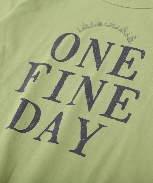 CUBE SUGAR（キューブシュガー）の「オーガニックコットンクルーTシャツ（Tシャツ/カットソー・レディース・ホワイト/イエロー/グリーン・M）」の10枚目の写真