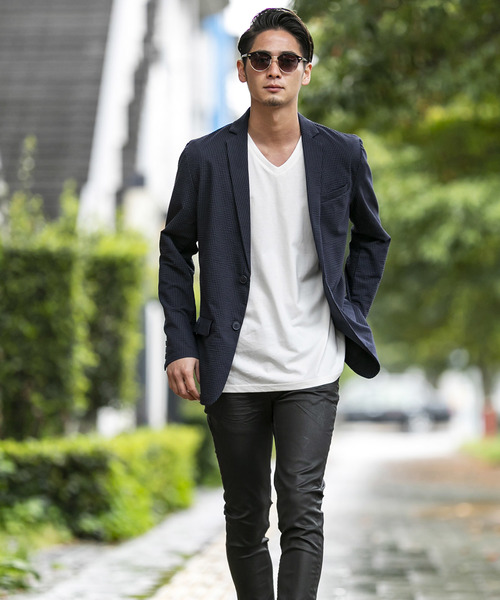 ADMIX/ATELIER SAB MEN（アドミックスアトリエサブメン）の「2枚セット Tシャツ ホワイトVネックT（無地・プリント）（Tシャツ/カットソー・メンズ・オフホワイト/ブラック・48/50/52）」の15枚目の写真