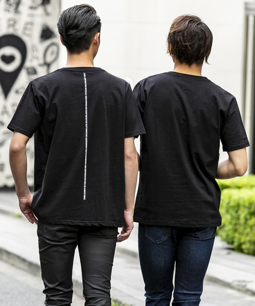 ADMIX/ATELIER SAB MEN（アドミックスアトリエサブメン）の「2枚セット Tシャツ ホワイトVネックT（無地・プリント）（Tシャツ/カットソー・メンズ・オフホワイト/ブラック・48/50/52）」の13枚目の写真