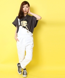 WEGO | WEGO/デニムクロップドサロペット(サロペット/オーバーオール)