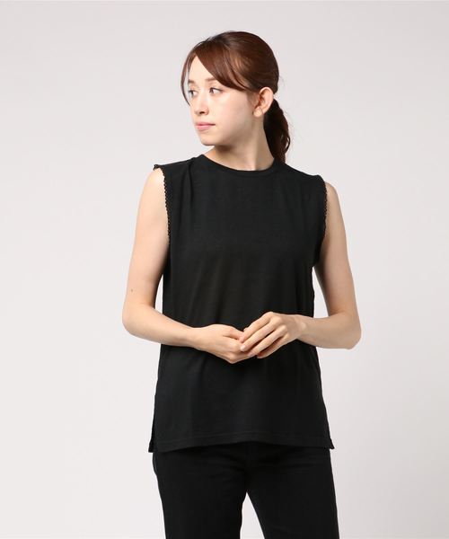 LOWRYS FARM（ローリーズファーム）の「メンアサピコット／ＮＳ  793599（Tシャツ/カットソー・レディース・ホワイト/ブラック/ブルー/ピンク・MEDIUM/LARGE）」の8枚目の写真