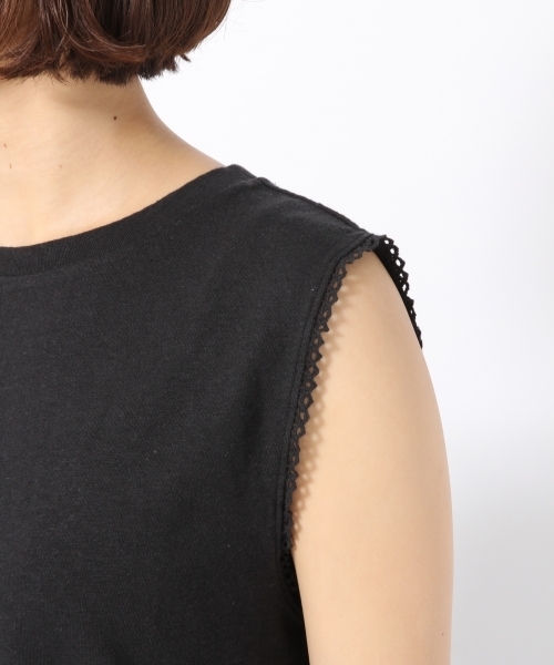 LOWRYS FARM（ローリーズファーム）の「メンアサピコット／ＮＳ  793599（Tシャツ/カットソー・レディース・ホワイト/ブラック/ブルー/ピンク・MEDIUM/LARGE）」の12枚目の写真