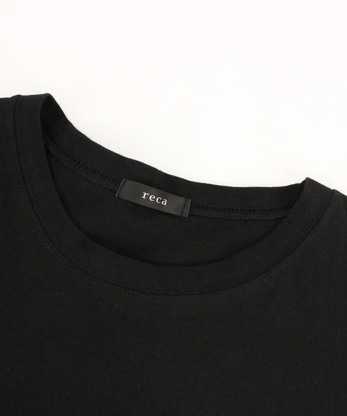 reca(レカ)の「ビッグシルエット ポケット付きスウェットカットソー(Tシャツ/カットソー・レディース・ホワイト/ブラック/パープル/レッド系その他・FREE)」の21枚目の写真