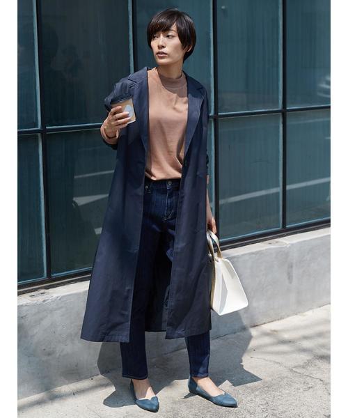 AMERICAN HOLIC(アメリカンホリック)の「テーパードデニムワンウォッシュ(デニムパンツ・レディース・ワンウォッシュ・M/XS/S/L/XXS)」の4枚目の写真