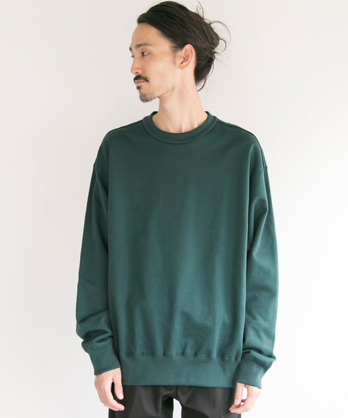 URBAN RESEARCH(アーバンリサーチ)の「COSEI 50/2シルケットバイオSWEAT(スウェット・メンズ・ブラック/レッド/グリーン・2/3)」の8枚目の写真