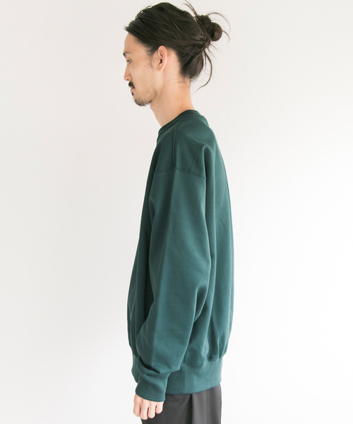 URBAN RESEARCH(アーバンリサーチ)の「COSEI 50/2シルケットバイオSWEAT(スウェット・メンズ・ブラック/レッド/グリーン・2/3)」の9枚目の写真