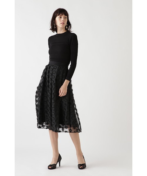 JILL STUART(ジルスチュアート)の「◆《Endy ROBE》マチルダフレアスカート(スカート・レディース・ブラック/ブルー/ピンク・0/2/4)」の16枚目の写真