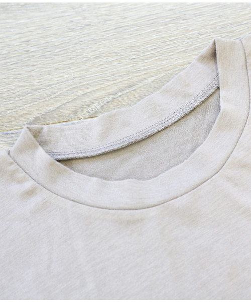 classicalelf（クラシカルエルフ）の「リボンテープ×チュールレースのカットソー（Tシャツ/カットソー・レディース・ブラック/ベージュ/モカ・MEDIUM/LARGE/X-LARGE）」の8枚目の写真