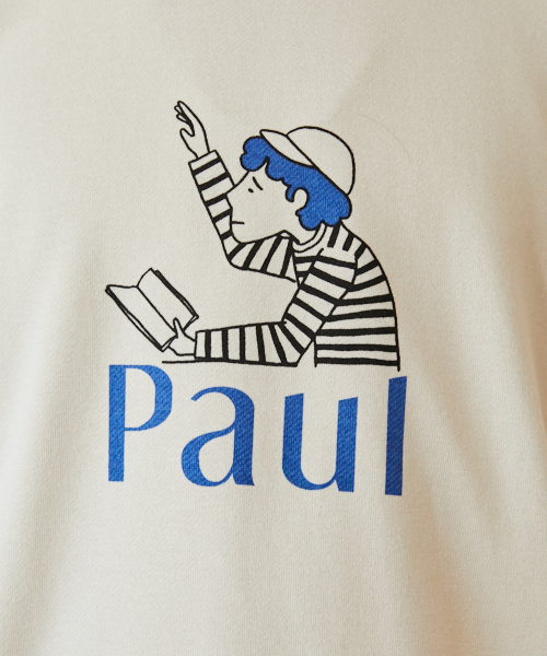 kutir（クティール）の「オーバーシルエット レトロプリント裏毛スウェット（スウェット・メンズ・ブラック/ベージュ/カーキ・MEDIUM/LARGE）」の17枚目の写真