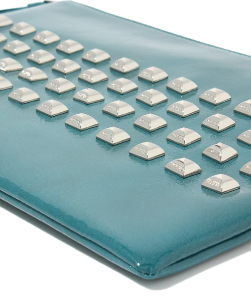 HYSTERIC GLAMOUR（ヒステリックグラマー）の「PYRAMID STUDS クラッチバッグ（クラッチバッグ・レディース・ピンク/ブラック/グリーン・FREE）」の6枚目の写真