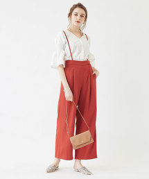サスペンダー付き2wayパンツ