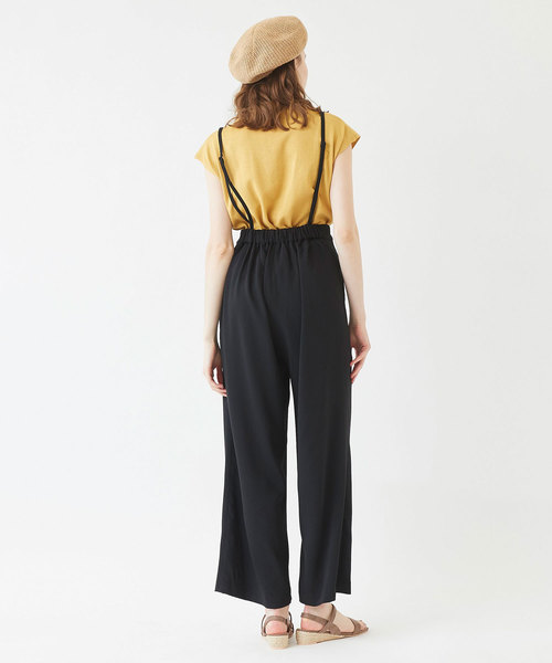 titivate（ティティベイト）の「サスペンダー付き2wayパンツ（その他パンツ・レディース・ブラック/オレンジ/ライトカーキ/ライトベージュ・S/M/L）」の11枚目の写真