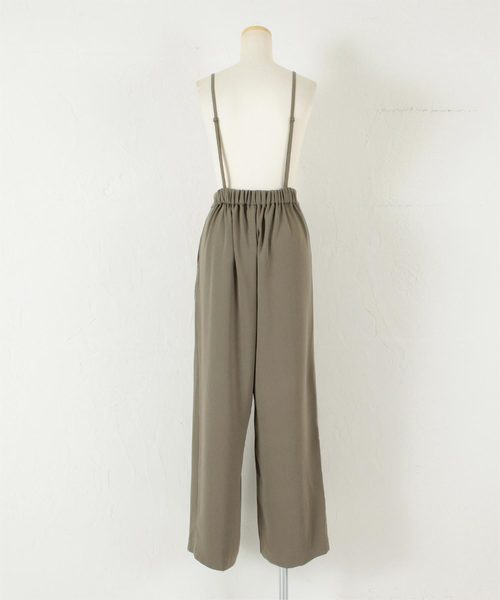 titivate（ティティベイト）の「サスペンダー付き2wayパンツ（その他パンツ・レディース・ブラック/オレンジ/ライトカーキ/ライトベージュ・S/M/L）」の9枚目の写真