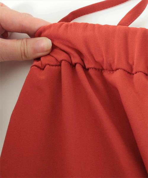 titivate（ティティベイト）の「サスペンダー付き2wayパンツ（その他パンツ・レディース・ブラック/オレンジ/ライトカーキ/ライトベージュ・S/M/L）」の15枚目の写真