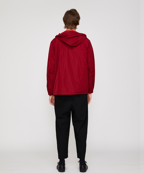 WHITE MOUNTAINEERING（ホワイトマウンテニアリング）の「【White Mountaineering】WM LOGO PRINTED HOODED COACH JACKET（ナイロンジャケット・メンズ・ブラック/バーガンディー・1/2/3）」の15枚目の写真