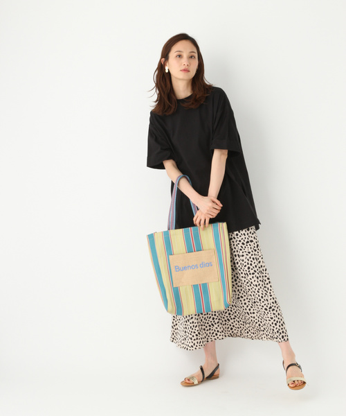 GLOBAL WORK（グローバルワーク）の「USAチュニックT【UVケア】/817520（Tシャツ/カットソー・レディース・ホワイト/ブラック/アイボリー/フューシャピンク/カーキ・MEDIUM/LARGE）」の11枚目の写真