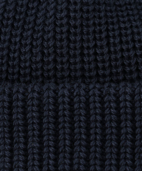 SHIPS（シップス）の「SHIPS: dralon(R) 畦編み ワッチ キャップ（ニットキャップ/ビーニー・メンズ・ブラック/オリーブ/ネイビー/ベージュ・ONE SIZE）」の6枚目の写真