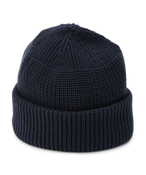 SHIPS（シップス）の「SHIPS: dralon(R) 畦編み ワッチ キャップ（ニットキャップ/ビーニー・メンズ・ブラック/オリーブ/ネイビー/ベージュ・ONE SIZE）」の7枚目の写真