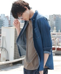 CRAFT STANDARD BOUTIQUE | ボタンダウンデニムシャツ ☆○(シャツ/ブラウス)