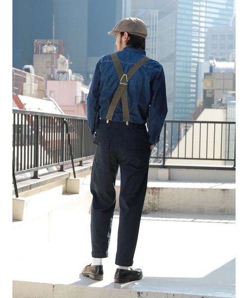 CRAFT STANDARD BOUTIQUE(クラフトスタンダードブティック)の「ボタンダウンデニムシャツ ☆○(シャツ/ブラウス・メンズ・ライトインディゴブルー/インディゴブルー・L/M)」の15枚目の写真