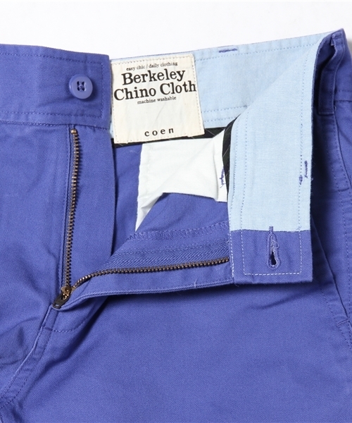coen（コーエン）の「バークレースリムチノパンツ（チノパンツ・メンズ・オフホワイト/ベージュ/ロイヤルブルー・X-SMALL/LARGE/SMALL/X-LARGE/MEDIUM）」の5枚目の写真