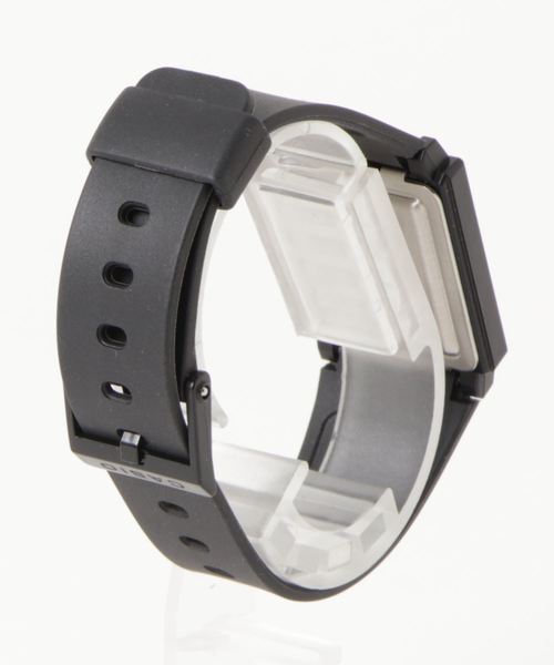 CASIO（カシオ）の「CASIO カシオ MQ-38:カシオ スクエアフェイス クォーツ 腕時計（アナログ腕時計・レディース・ブラック/ブラック×ホワイト/ブラック×ブルー/ブラック×シルバー/ブラック×ゴールド・FREE）」の6枚目の写真
