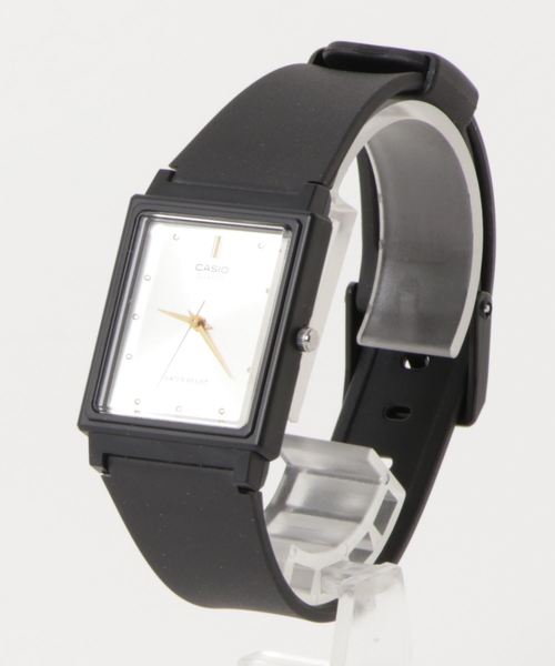 CASIO（カシオ）の「CASIO カシオ MQ-38:カシオ スクエアフェイス クォーツ 腕時計（アナログ腕時計・レディース・ブラック/ブラック×ホワイト/ブラック×ブルー/ブラック×シルバー/ブラック×ゴールド・FREE）」の8枚目の写真