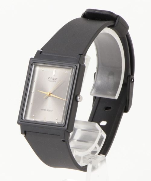 CASIO（カシオ）の「CASIO カシオ MQ-38:カシオ スクエアフェイス クォーツ 腕時計（アナログ腕時計・レディース・ブラック/ブラック×ホワイト/ブラック×ブルー/ブラック×シルバー/ブラック×ゴールド・FREE）」の9枚目の写真