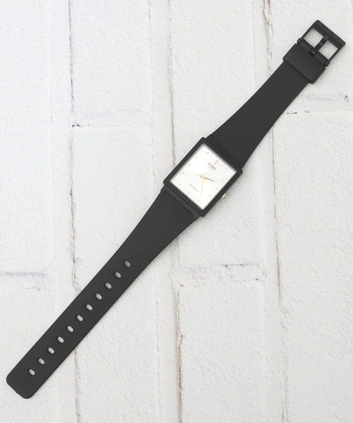 CASIO（カシオ）の「CASIO カシオ MQ-38:カシオ スクエアフェイス クォーツ 腕時計（アナログ腕時計・レディース・ブラック/ブラック×ホワイト/ブラック×ブルー/ブラック×シルバー/ブラック×ゴールド・FREE）」の18枚目の写真