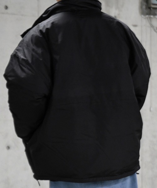 kutir（クティール）の「中綿ダウンライクモンスタージャケット（ダウンジャケット/コート・メンズ・ブラック/ブラウン/ライトグレー・FREE）」の15枚目の写真