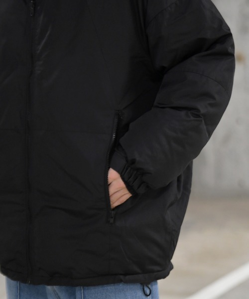 kutir（クティール）の「中綿ダウンライクモンスタージャケット（ダウンジャケット/コート・メンズ・ブラック/ブラウン/ライトグレー・FREE）」の14枚目の写真