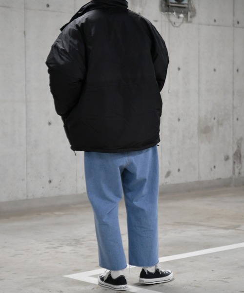 kutir（クティール）の「中綿ダウンライクモンスタージャケット（ダウンジャケット/コート・メンズ・ブラック/ブラウン/ライトグレー・FREE）」の21枚目の写真