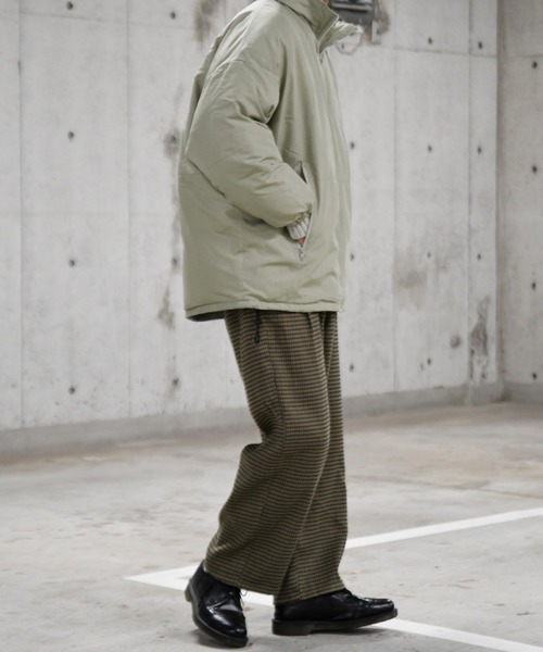 kutir（クティール）の「中綿ダウンライクモンスタージャケット（ダウンジャケット/コート・メンズ・ブラック/ブラウン/ライトグレー・FREE）」の6枚目の写真