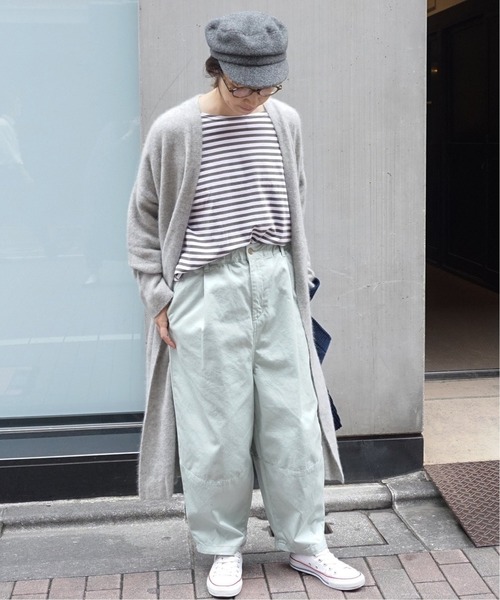 JOURNAL STANDARD LUXE(ジャーナルスタンダード ラックス)の「エアリーカーディガン◆(カーディガン/ボレロ・レディース・ライトグレー/ライトブラウン・FREE)」の12枚目の写真