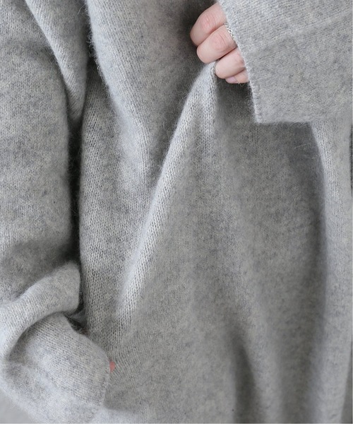 JOURNAL STANDARD LUXE(ジャーナルスタンダード ラックス)の「エアリーカーディガン◆(カーディガン/ボレロ・レディース・ライトグレー/ライトブラウン・FREE)」の8枚目の写真