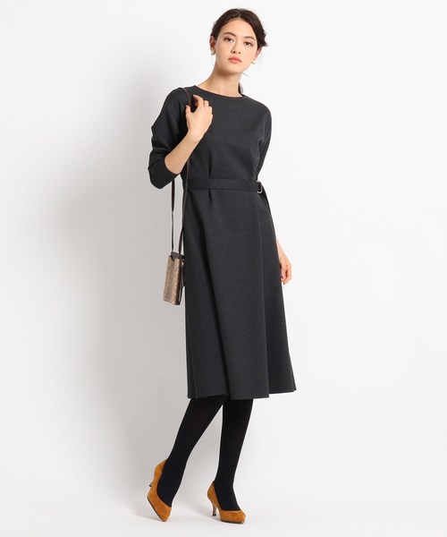 セール Web限定 ハンドウォッシュ ポンチフレアワンピース ワンピース Indivi インディヴィ のファッション通販 Zozotown