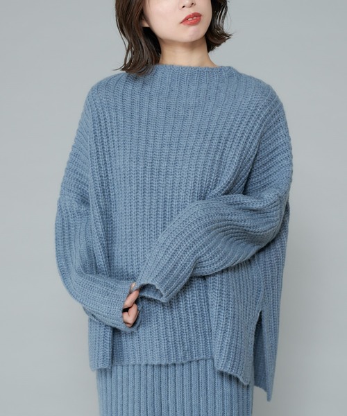 Ciaopanic チャオパニック の リブニットセットアッププルオーバー ニット セーター Wear