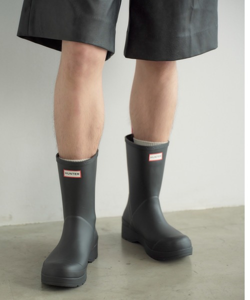 MENS ORIGINAL PLAY BOOT MID（レインシューズ）｜HUNTER（ハンター