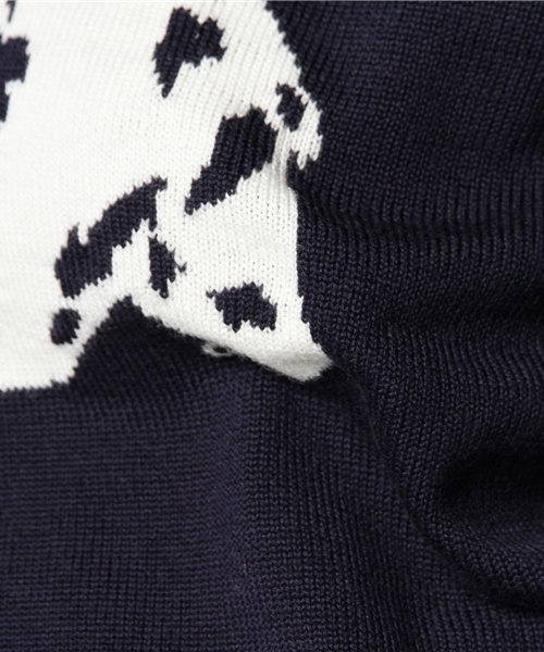 Ray BEAMS（レイビームス）の「●White Mountaineering / ホワイトベア ニット（ニット/セーター・レディース・ネイビー・ONE SIZE）」の8枚目の写真