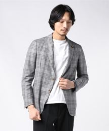 LARDINI（ラルディーニ）の「LARDINI / シルクウールグレンチェック柄3